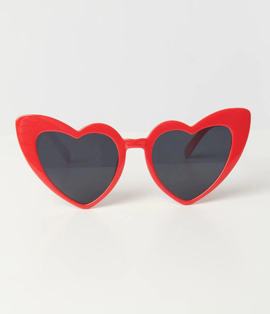 Red Heart Glassess by Wreck This Store